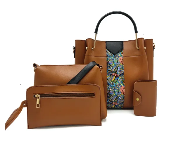 Stella 4PC - Mustard Brown