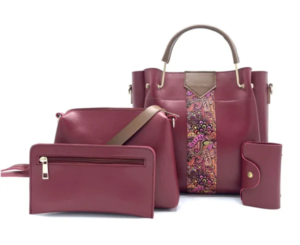 Stella 4PC - Maroon